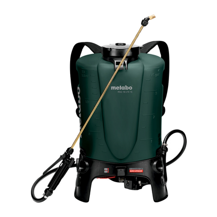 Metabo RSG 18 LTX 15 pulverizador de mochila a batería 18 V 15 L 3,0 bar + 2x batería 8,0 Ah + cargador