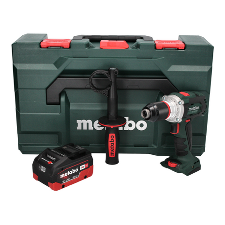 Metabo taladro atornillador a batería BS 18 LTX BL I 18 V 120 Nm + 1x batería 8,0 Ah + metaBOX - sin cargador