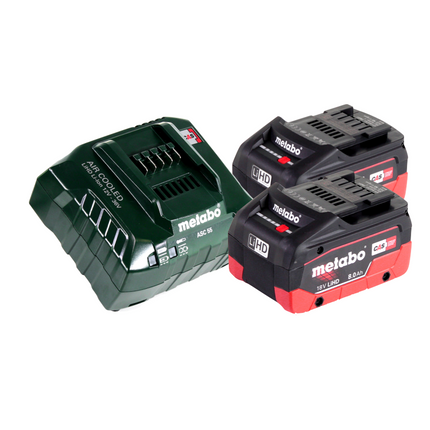 Metabo BS 18 LTX BL I taladro atornillador a batería 18 V 120 Nm + 2 baterías 8,0 Ah + cargador + metaBOX