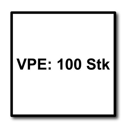 HECO MULTI MONTI plus SS Schraubanker 10,0 x 60 mm 100 Stück ( 4x 48439 ) Betonschraube Sechskantkopf mit angepresster Scheibe HP-beschichtet