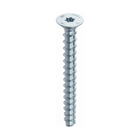 HECO MULTI MONTI plus F Screw Anchors, 6.0 x 80mm, Concrete screws, Countersunk head, Blue zinc-plated, A2K, 100 pcs. (2x 48501)