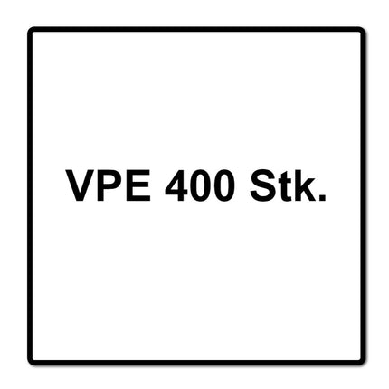 HECO MULTI MONTI plus MS anclaje de tornillo 7,5 x 35 mm 400 piezas (4x 49827) tornillo para hormigón cabeza redonda plana T-Drive galvanizado azul A2K