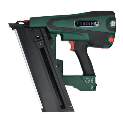 Prebena PKT 8 RKP100 SET Juego de clavadora híbrida de 4 baterías 18 V 65 - 100 mm con 1x batería 4,0 Ah + cargador (CAS)