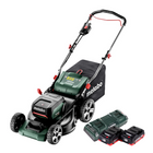 Metabo RM 36-18 LTX BL 46 Akku Rasenmäher 36 V ( 2x 18 V ) 46 cm Brushless + 2x Akku 4,0 Ah + Doppelladegerät - Toolbrothers