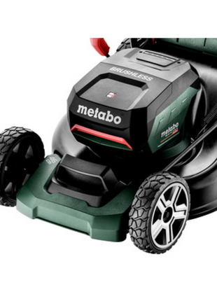 Metabo RM 36-18 LTX BL 46 Akku Rasenmäher 36 V ( 2x 18 V ) 46 cm Brushless + 2x Akku 10,0 Ah + Doppelladegerät - Toolbrothers