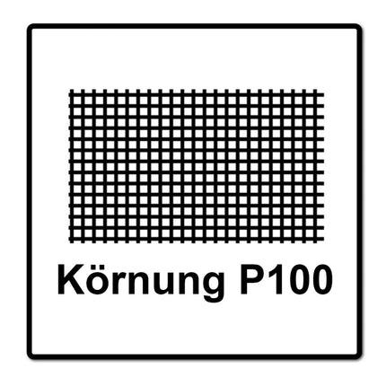 Mirka BASECUT Rotolo di carta abrasiva universale 115 mm x 50 m / P100 / 2 pz. - ( 2x 2251100110N )