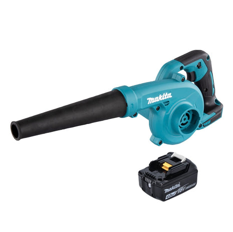 Soplador de hojas a batería Makita DUB 185 M1 18 V + 1x batería 4,0 Ah - sin cargador