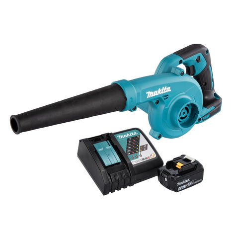 Soplador de hojas a batería Makita DUB 185 RM1 18 V + 1x batería 4,0 Ah + cargador