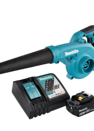 Makita DUB 185 RT1 Akumulatorowa dmuchawa do liści 18 V + 1x akumulator 5,0 Ah + ładowarka