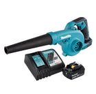 Soplador de hojas a batería Makita DUB 185 RG1 18 V + 1x batería 6,0 Ah + cargador