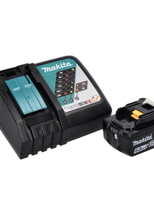 Soplador de hojas a batería Makita DUB 185 RG1 18 V + 1x batería 6,0 Ah + cargador