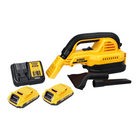 Aspiradora de mano con batería DeWalt DCV 517 D2 18 V 1,9 L + 2 baterías de 2,0 Ah + cargador