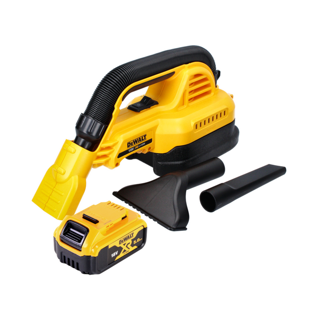 DeWalt DCV 517 Aspirateur à main sans fil 18 V 1,9 L + 1x batterie 5,0 Ah - sans chargeur