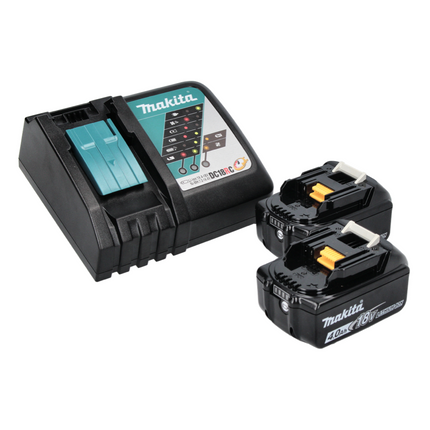 Makita DCW 180 RM 36 V ( 2x 18 V ) 20 L nevera y calentador + 2x 4.0 Ah batería + cargador