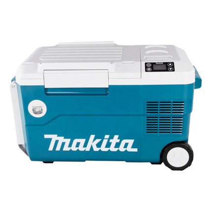 Makita DCW 180 G Akku Kühl und Wärme Box 36 V ( 2x 18 V ) 20 L + 2x Akku 6,0 Ah - ohne Ladegerät