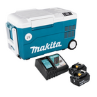 Raffreddatore e riscaldatore a batteria Makita DCW 180 G 36 V 20 L + 2 batterie da 6,0 Ah + caricabatterie
