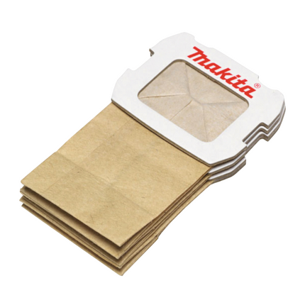 Makita Sac à poussière en papier pour ponceuses excentriques BO 5031 / BO 5041 / DBO 180 et ponceuses vibrantes BO 3711 / BO 4555 / BO 4565 - 20 pcs. (4x 194746-9)