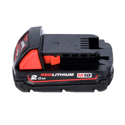 Kit de arranque de batería Milwaukee M18 B2 18 V 1x 2,0 Ah (1x 4932430062) + cargador M12-18C 12 - 18 V (4932352959)