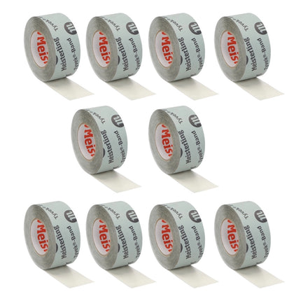 Meisterling Nastro adesivo Tyvek 60 mm x 25 m ( 10x 006300000210 ) - 10 pz. / resistente agli strappi