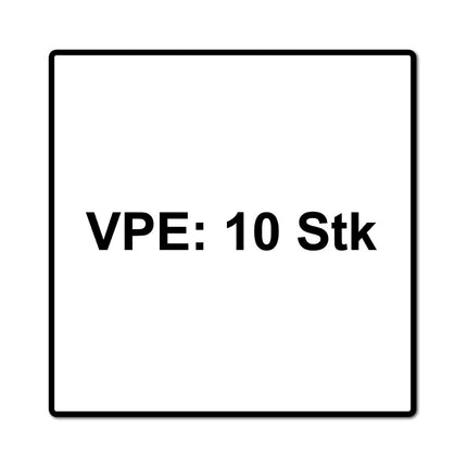 Meisterling Nastro adesivo Tyvek 60 mm x 25 m ( 10x 006300000210 ) - 10 pz. / resistente agli strappi