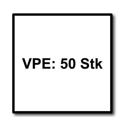 HECO TOPIX plus Vis à bois professionnelle 8,0 x 140 mm, Filetage partiel , Tête ronde large, T-Drive, Galvanisé bleu, A3K, 50pcs. ( 61280 )