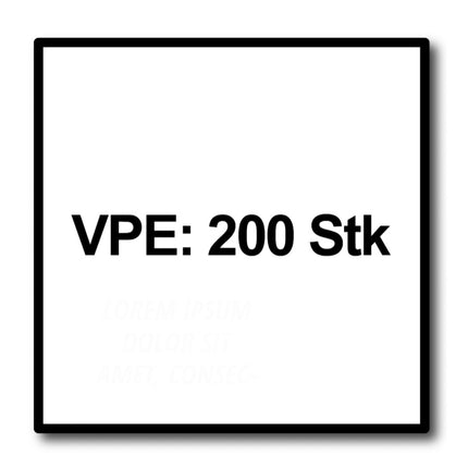 HECO TOPIX plus tornillos profesionales para construcción en madera 8,0 x 140 mm 200 piezas (4x 61280) tornillo para madera con rosca parcial, cabeza con arandela, accionamiento en T, galvanizado azul, A3K