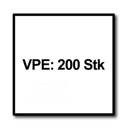 HECO TOPIX plus tornillos profesionales para construcción en madera 6,0 x 80 mm 200 piezas (2x 61094) tornillo para madera totalmente roscado, cabeza con arandela, accionamiento en T, galvanizado azul, A3K