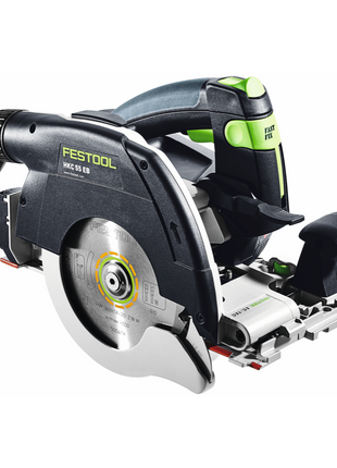 Festool HKC 55 EB-Basic Akku Handkreissäge 18 V 160 mm Brushless ( 576163 ) + 1x Akku 4,0 Ah + Ladegerät + Systainer - Toolbrothers