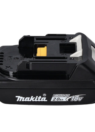 Makita BL 1820 B 18 V - Batería de iones de litio de 2,0 Ah / 2000 mAh con pantalla LED (197254-9) - original, no es una réplica