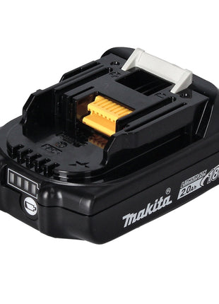 Makita BL 1820 B Batteria 18 V - 2,0 Ah / 2000 mAh con indicatore LED ( 197254-9 ) - originale, no replica