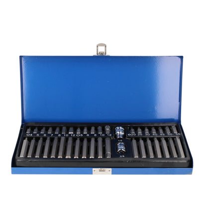 Makita DHP 485 Z Perceuse-visseuse à percussion sans fil 18 V 50 Nm Brushless + Jeu d'embouts 40 pièces - sans batterie, sans chargeur