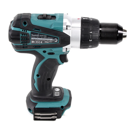 Makita DDF 458 Z Perceuse-visseuse sans fil 18 V, 91 Nm + Set de forets et embouts, 40 pcs. - sans batterie, sans chargeur