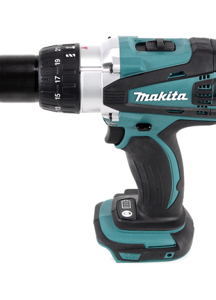 Taladro atornillador inalámbrico Makita DDF 458 Z 18 V 91 Nm + juego de puntas 100 piezas - sin batería, sin cargador