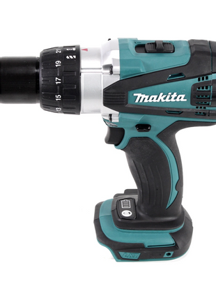 Taladro atornillador inalámbrico Makita DDF 458 Z 18 V 91 Nm + juego de puntas 44 piezas - sin batería, sin cargador