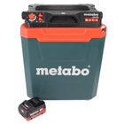 Enfriadora sin cable Metabo KB 18 BL 18 V con función de mantener caliente 28 l sin escobillas + 1x batería recargable 5,5 Ah - sin cargador
