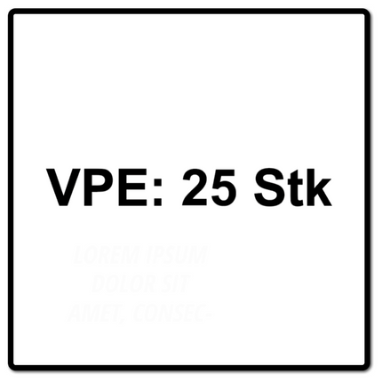 HECO MULTI MONTI plus SS Schraubanker 10,0 x 140 mm 25 Stück ( 48457 ) Betonschraube, Sechskantkopf, verzinkt blau, A2K