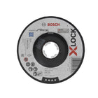 Bosch Expert for Metal Disque abrasif - X-LOCK, 125 x 22,23 mm, 10 pcs. (10x 2608619259)