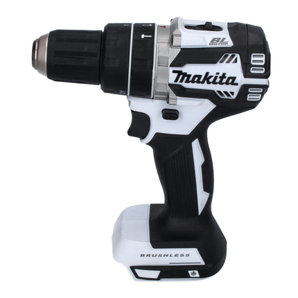 Makita DHP 484 ZW Taladro percutor inalámbrico 18 V 54 Nm blanco Brushless Solo - sin batería, sin cargador