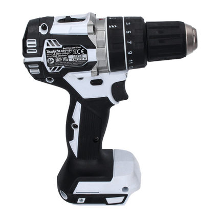 Makita DHP 484 ZW Taladro percutor inalámbrico 18 V 54 Nm blanco Brushless Solo - sin batería, sin cargador