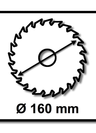 Festool Lame de scie circulaire diamant Abrasive Materials, DIA 160x1,8x20 mm F4, pour scies plongeantes TS 55 F & TSC 55 K (4x 205558) - 4 pcs.