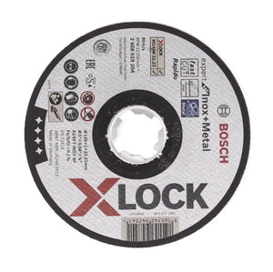 Bosch Expert for Inox & Metal gerade Trennscheiben 50 Stück X-LOCK 125 x 22,23mm  ( 50x 2608619264 )