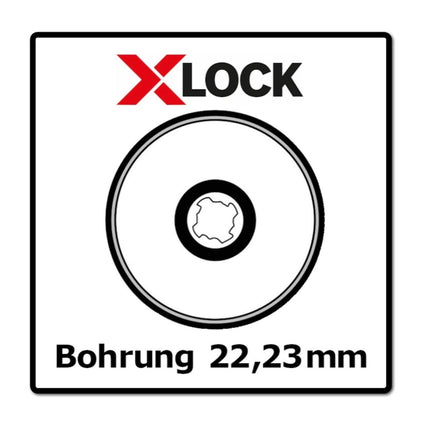 Bosch Expert X-LOCK Standard  for Metal Schruppscheibe 125 x 22,23 mm 20 Stk. ( 20x 2608619366 ) Gekröpfte Schruppscheibe - Toolbrothers