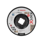 Bosch Expert X-LOCK Standard  for Metal Schruppscheibe 125 x 22,23 mm 40 Stk. ( 40x 2608619366 ) Gekröpfte Schruppscheibe - Toolbrothers