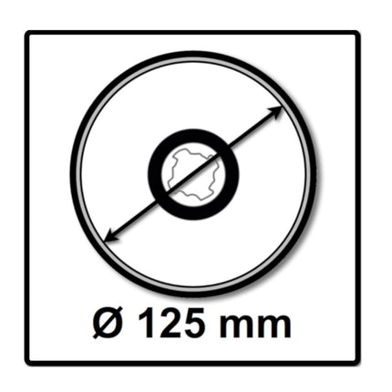 Bosch Expert X-LOCK Standard  for Metal Schruppscheibe 125 x 22,23 mm 40 Stk. ( 40x 2608619366 ) Gekröpfte Schruppscheibe - Toolbrothers
