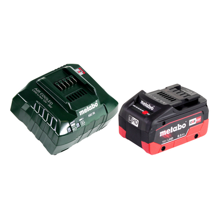 Metabo SB 18 LTX BL Q I Akumulatorowa wiertarko-wkrętarka udarowa 18 V 130 Nm bezszczotkowa + 1x akumulator 8,0 Ah + ładowarka + metaBOX