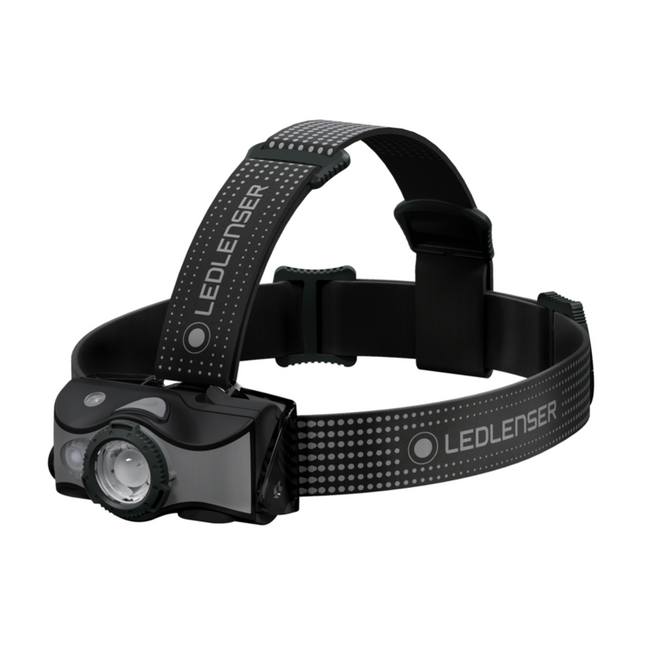Linterna frontal LED Ledlenser MH7 600 lm IPX4 negro / gris (501599) + 1x batería + 1x cable de carga