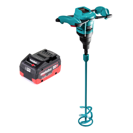 Batidora de mano a batería Collomix Xo 10 NC 18 V 40 l + agitador WK 120 HF 120 mm + 1x batería 5,5 Ah - sin cargador