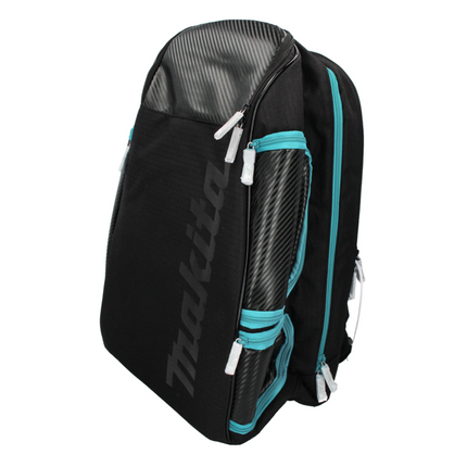 Mochila para herramientas manuales Makita, organizador de piezas pequeñas con muchos compartimentos