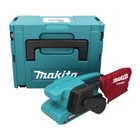 Makita 9911 J Ponceuse à bande 650 Watt 76 mm + Makpac