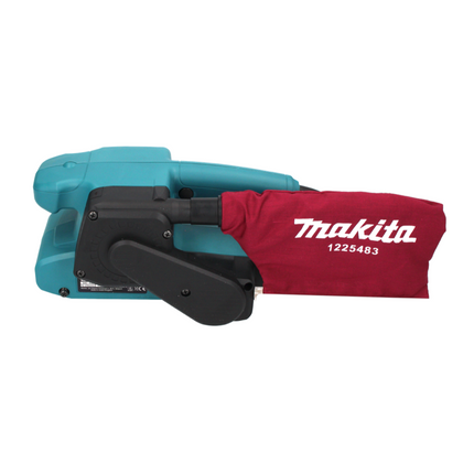 Makita 9911 J Ponceuse à bande 650 Watt 76 mm + Makpac